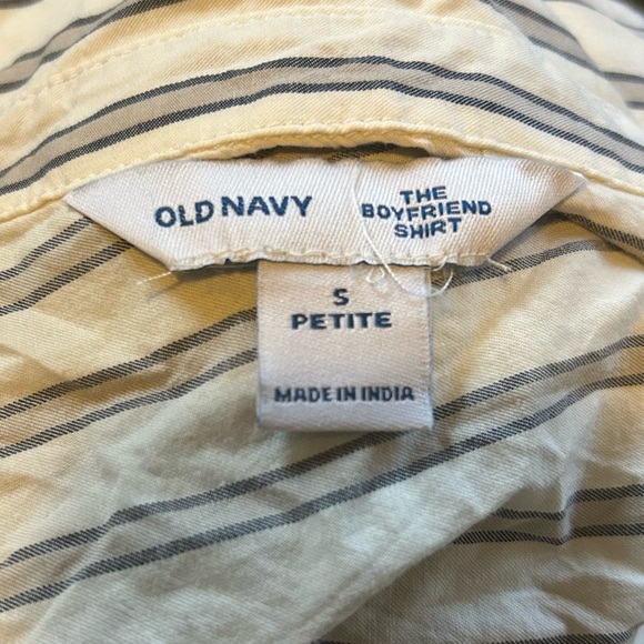 Blue and white button up small - Picture 2 of 6